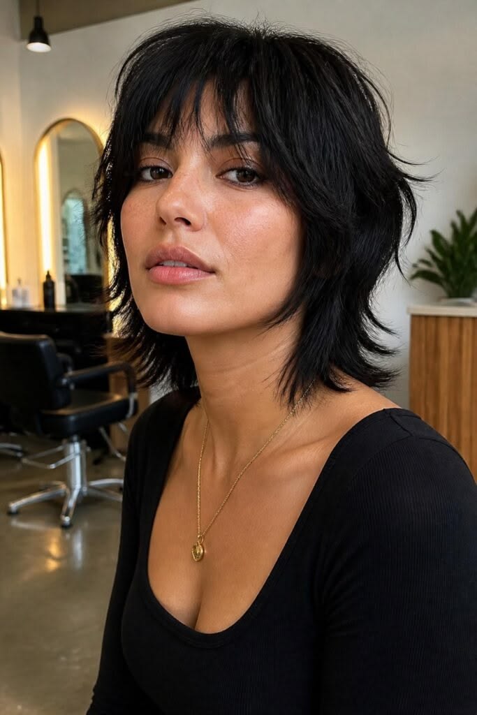 15 Cute Short Wolf Cut Looks for Thick Hair With Easy Stylin