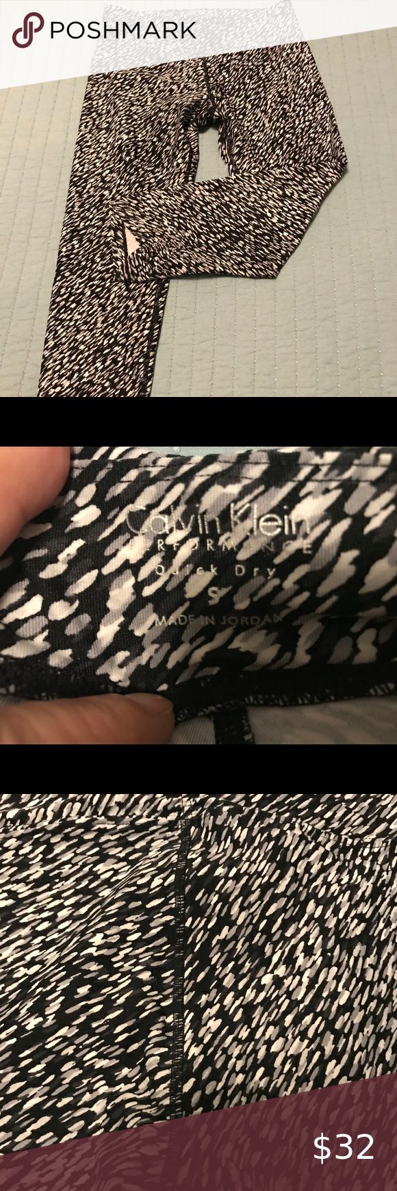 Women’s Calvin Klein Capri leggings size small Absolutely ad