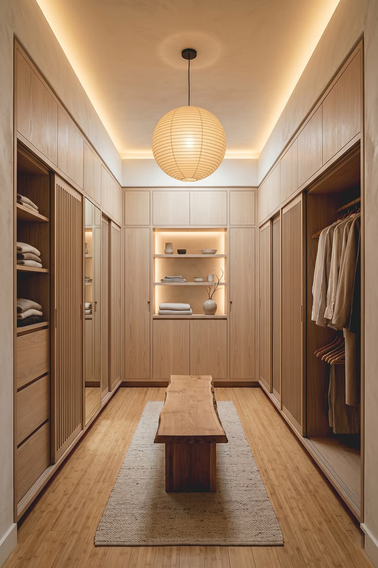 Bring a boutique feel into your home! This closet design pla