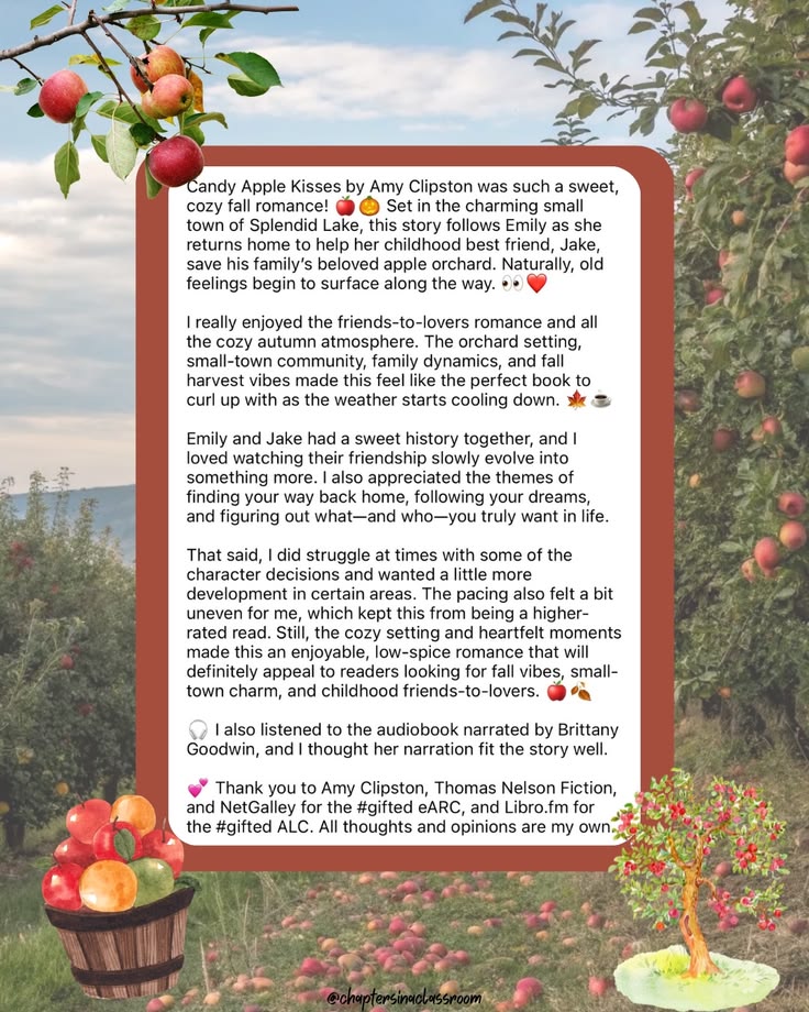 Candy Apple Kisses by Amy Clipston

Rating: ⭐️⭐️⭐️⭐️
Spice: 