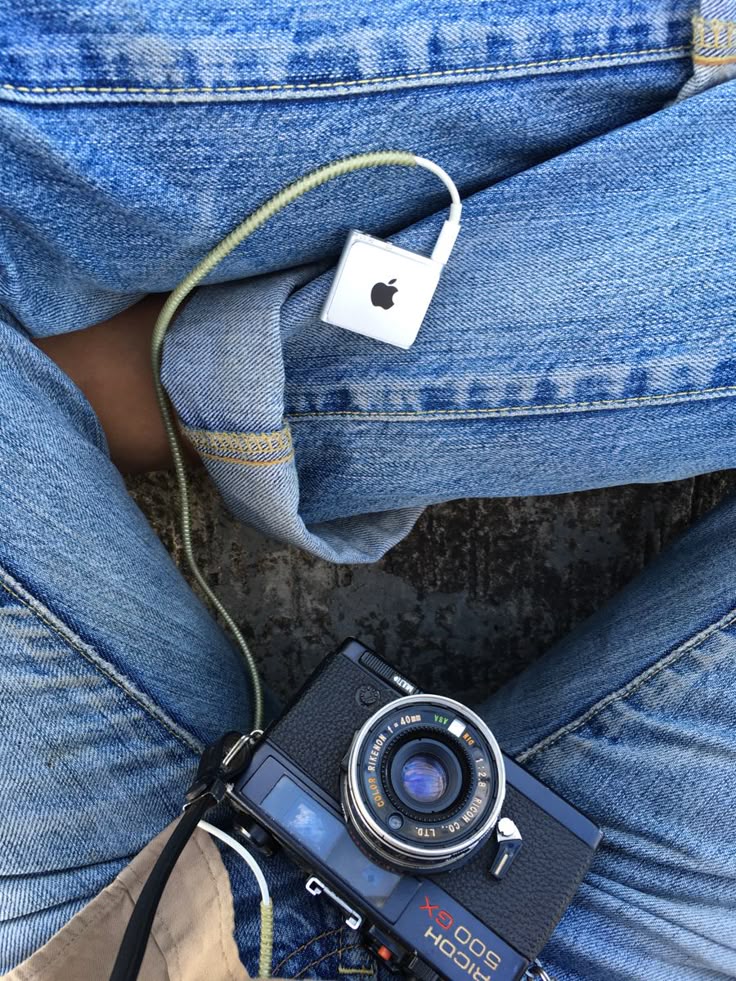 My favorite camera and small ipod shuffle is the best duo th
