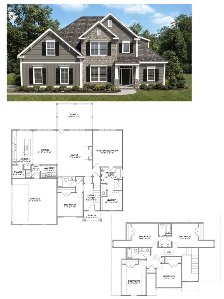 Plan SC-3081: ($1550) 6 bedroom 4 bath home with 3081 heated
