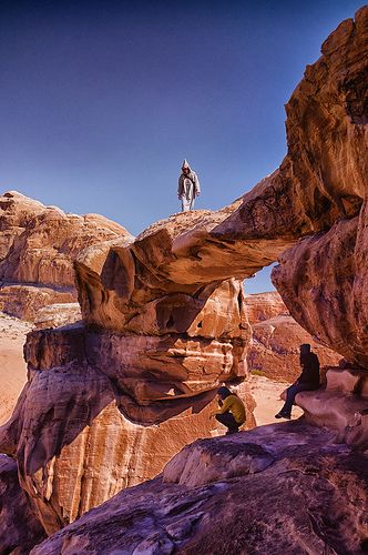 Rock arch at Wadi Rum, Aquaba, Jordan Explore the World with