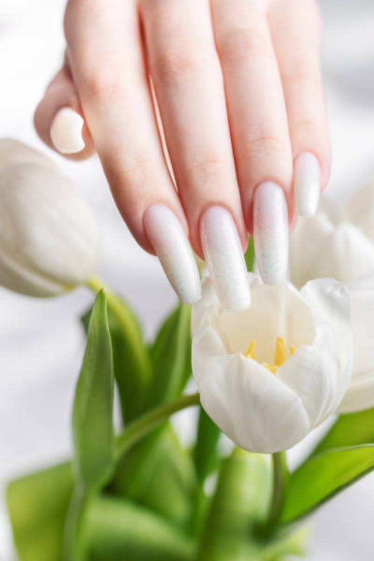 bright spring nails
