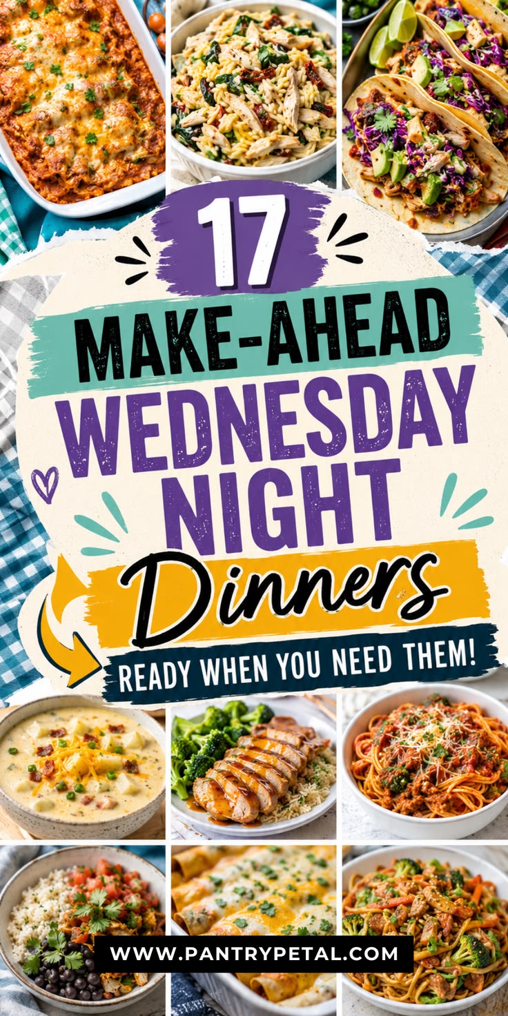 Beat the hump-day slump with these convenient prep-ahead din
