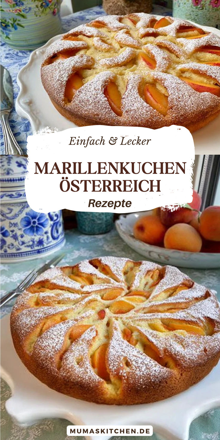 Marillenkuchen Österreich ist das ideale Rezept für alle, di