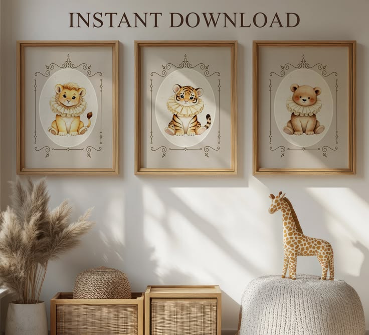 Bring playful vintage circus magic to your child's room with