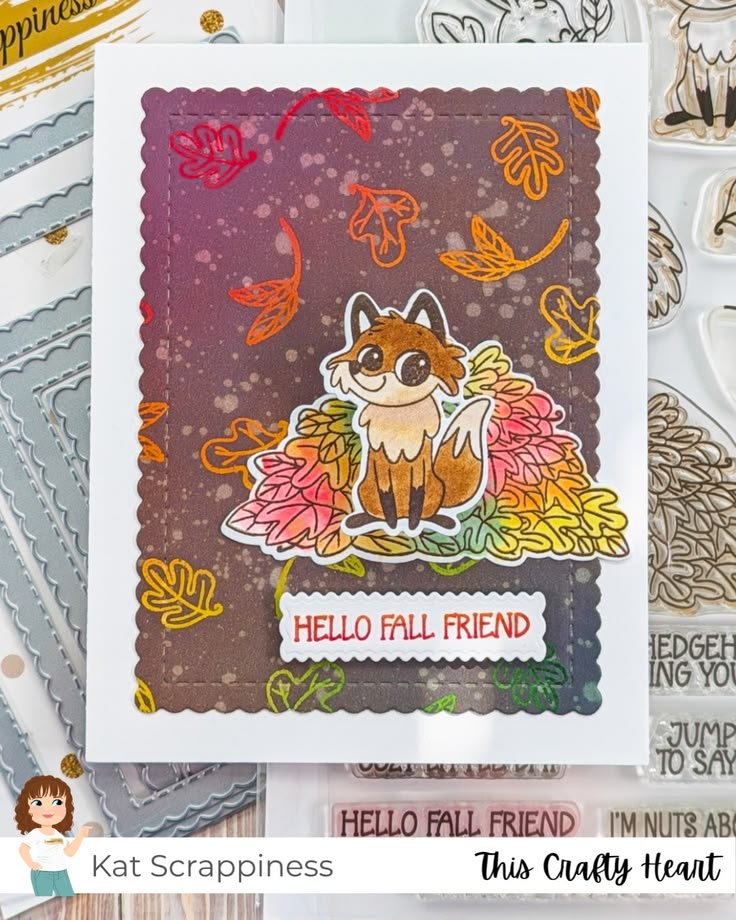 Who's ready to jump in a pile of crunchy, colorful leaves? T