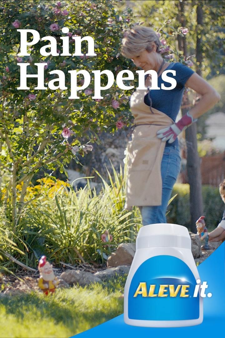 Keep your passions growing strong with #Aleve. Stronger* and