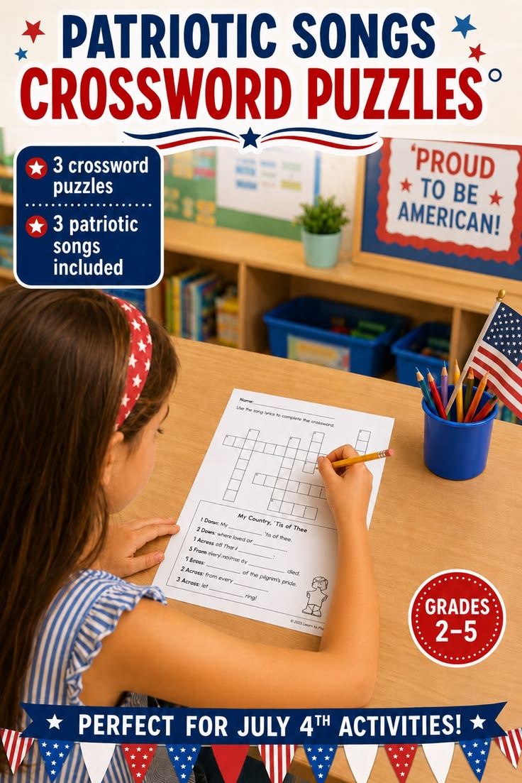 Bring patriotic music into your classroom with these America