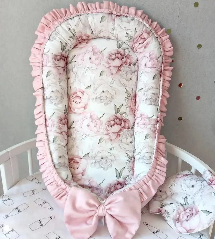 Baby Nest for Newborn. Cotton BabyNest