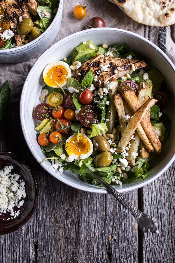 Greek Chicken Gyro Caesar Salad – all your favorite gyro ing