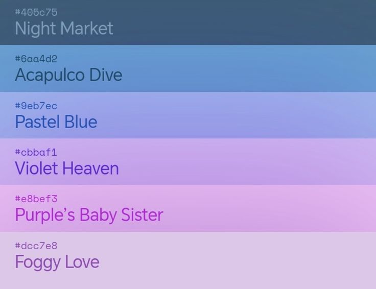 #color #aesthetic #palette