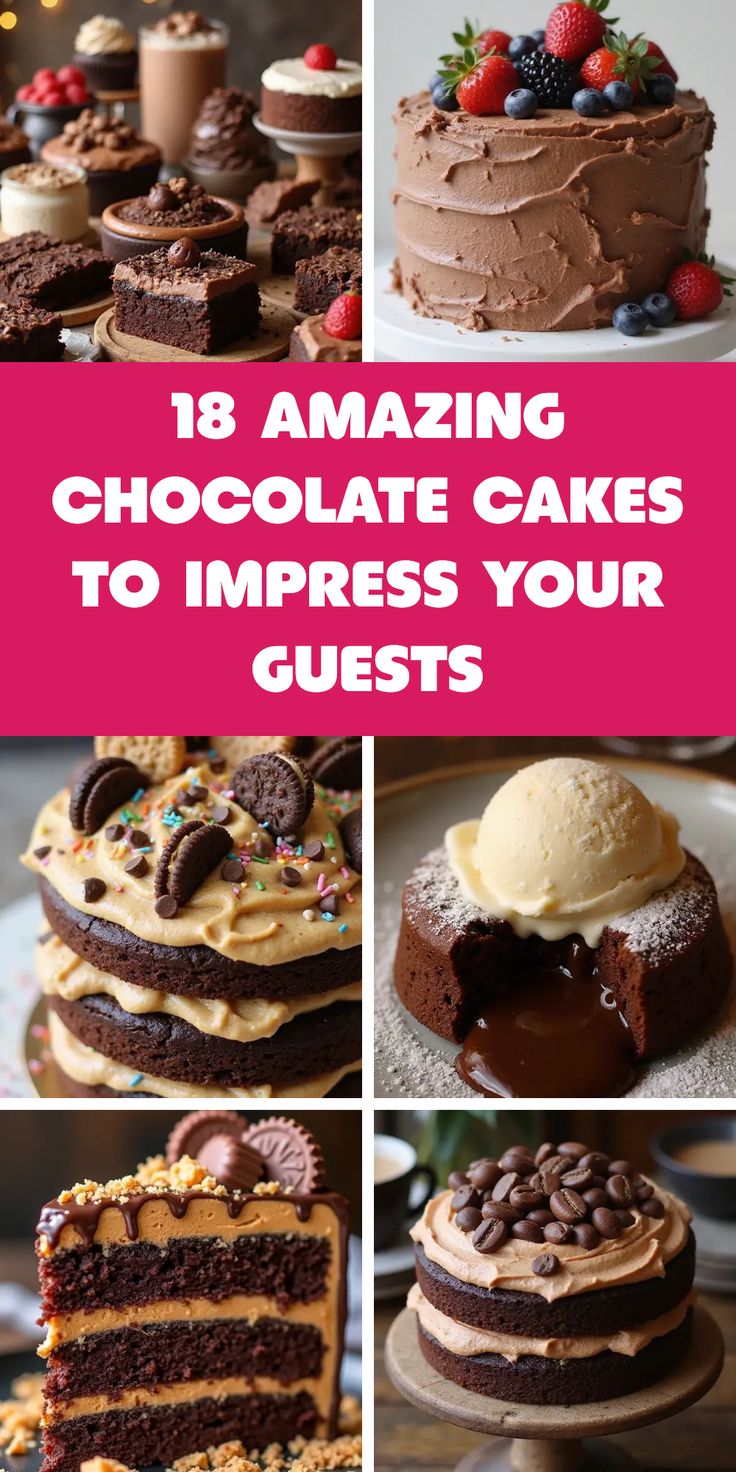 Looking for amazing chocolate cakes that will wow everyone? 