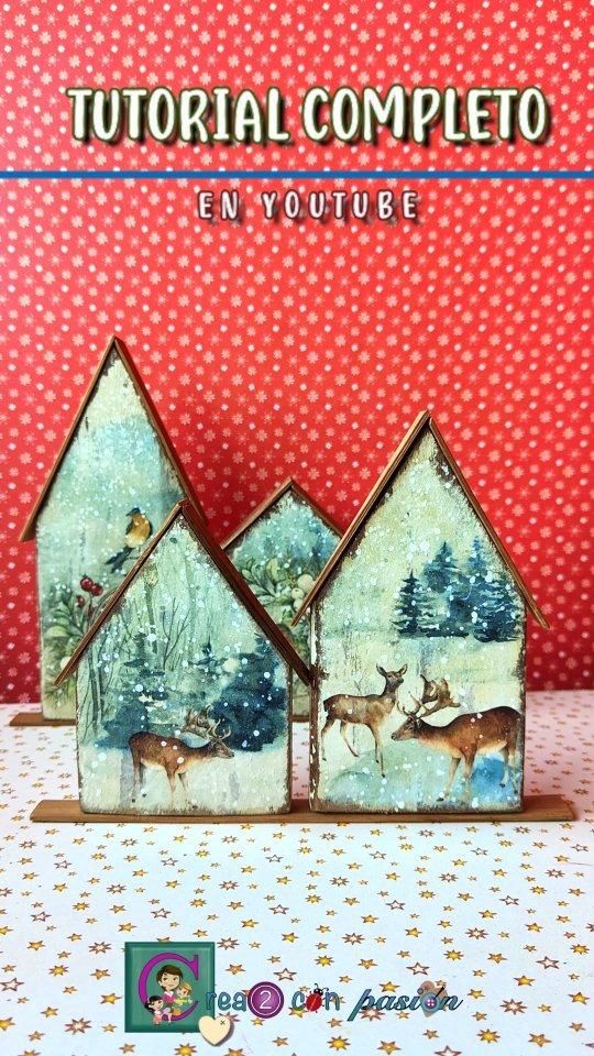 Viejas maderas que podemos transformar  con decoupage