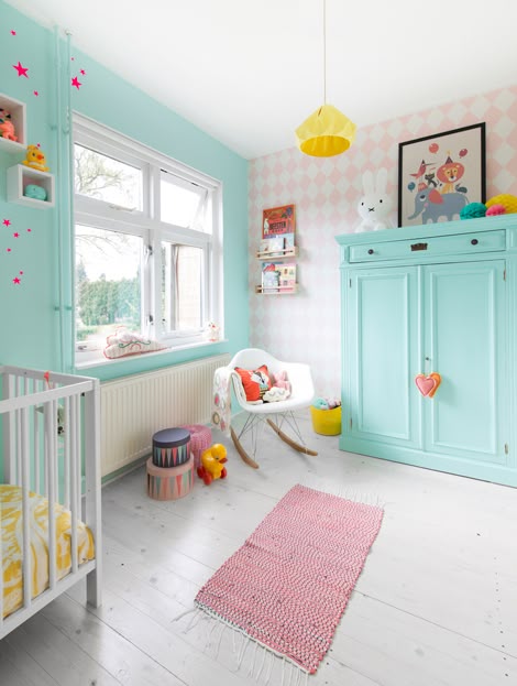 Mini Woonboek Kidsroom | #babynursery #nursery #babysroom #b