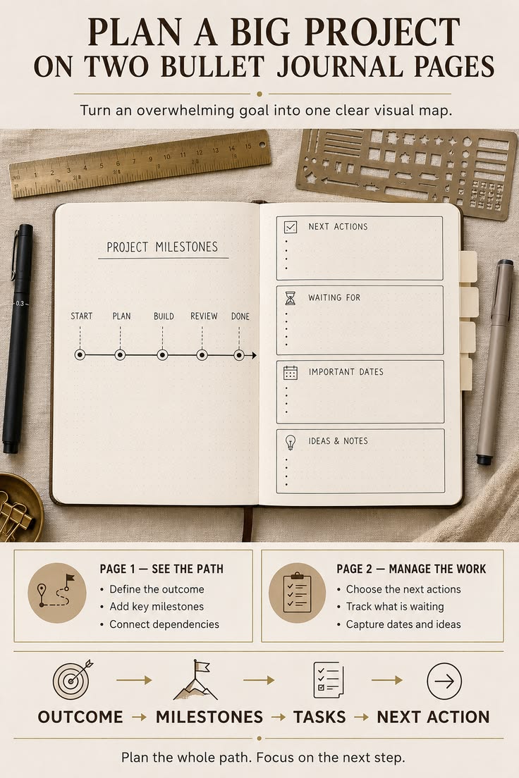 Turn an overwhelming project into a clear visual plan using 
