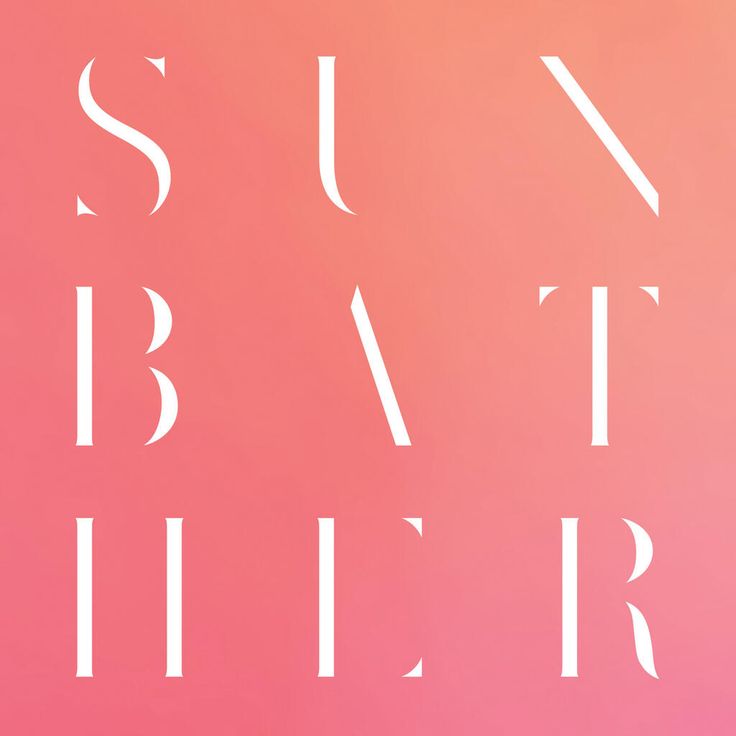 Deafheaven - Sunbather. Incredible album, beautifully design