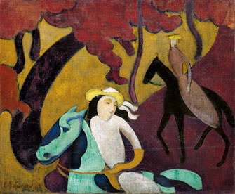 Painting Through the  Eyes of Others “Femmes à cheval à Robi