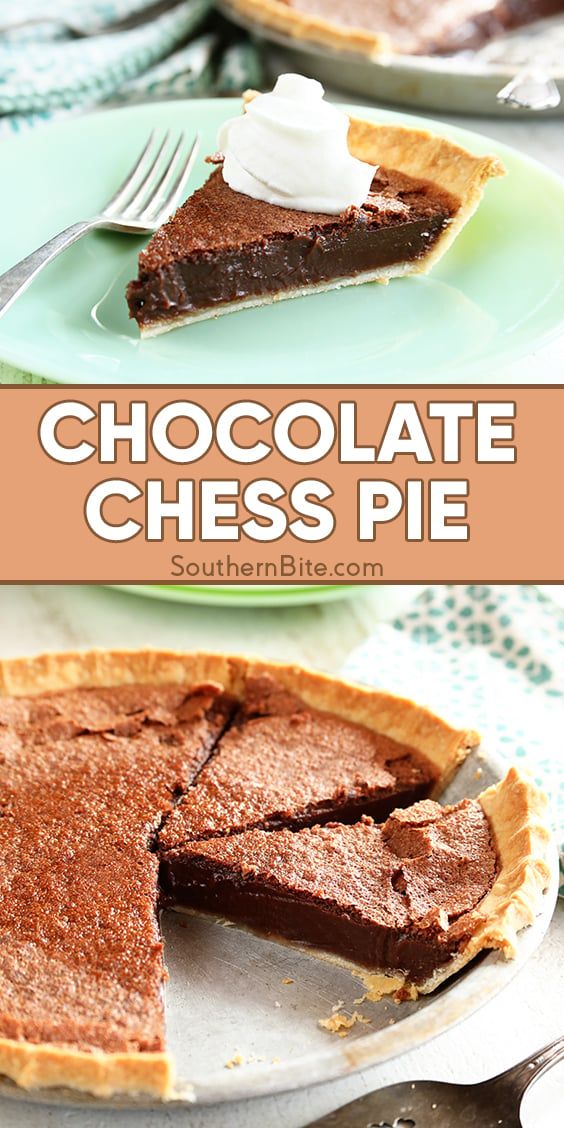 Chocolate Chess Pie