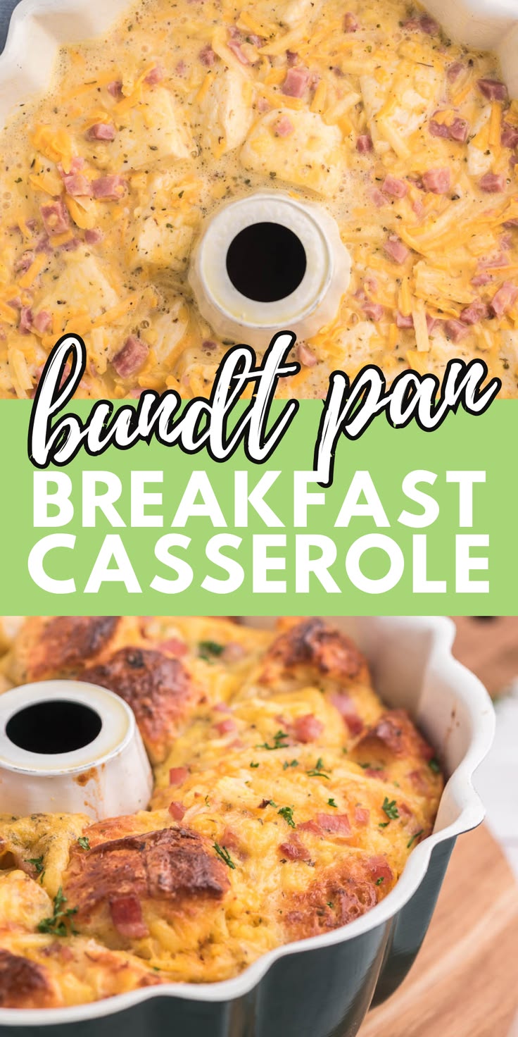 This quick and easy Hash Brown Breakfast Casserole is a fun 