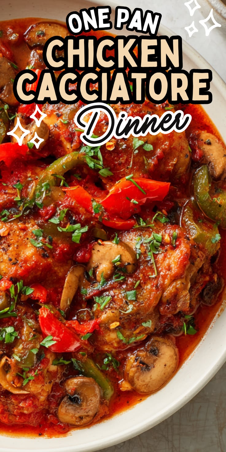Craving a classic, comforting meal? This savory Chicken Cacc