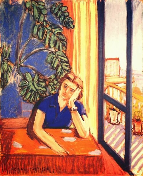 The Blue Blouse - Henri Matisse 1935
