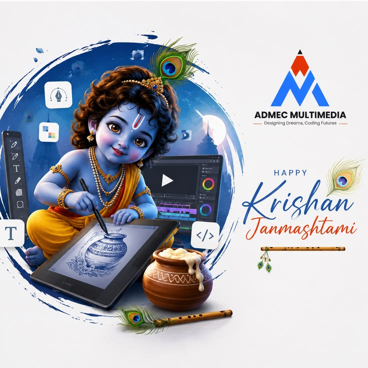 🦚 Happy Janmashtami! 🪈

May Lord Krishna bless you with happ