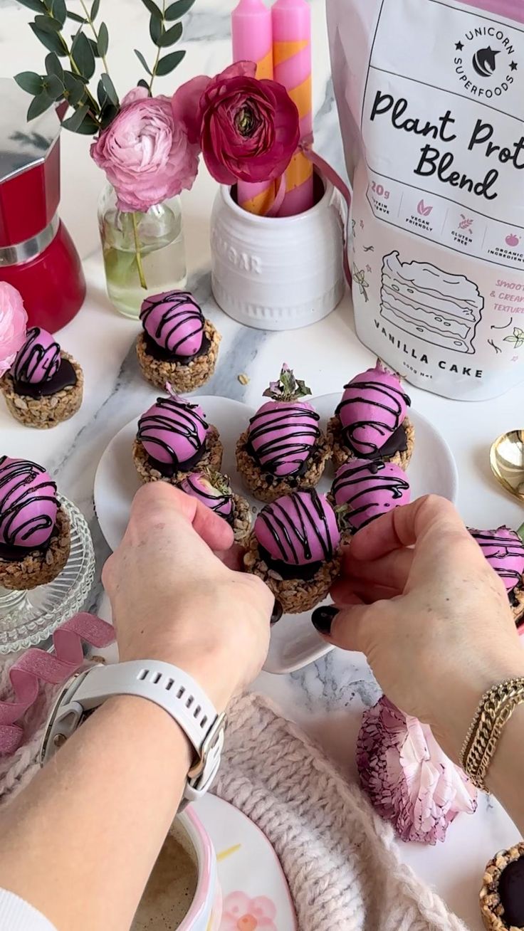 These indulgent yet wholesome dessert cups are packed with n