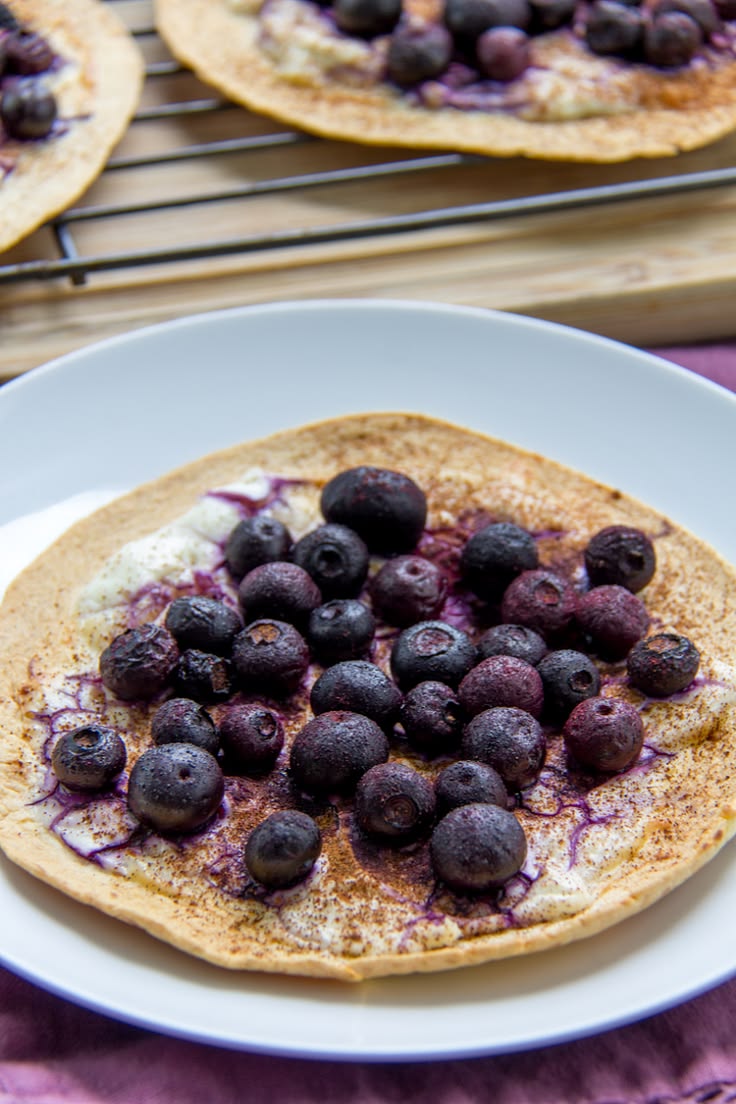 The Easiest Blueberry Tortilla Breakfast Recipe - Make and T