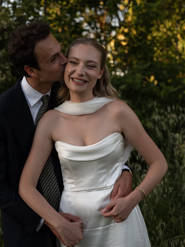 Maybe the real luxury of a wedding is having nothing to prov