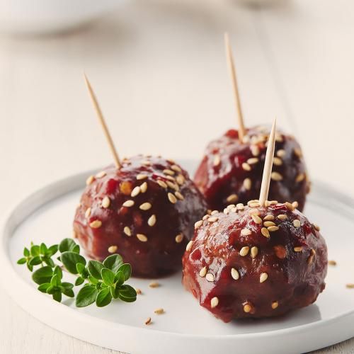 Ces boulettes de viande épicées cuites dans une mijoteuse mé