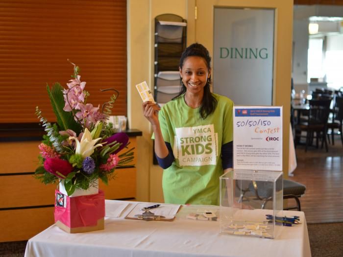 50/50/150 tickets at the YMCA Strong Kids Golf Tournament 20