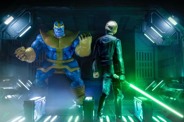 Thanos vs. Luke Skywalker