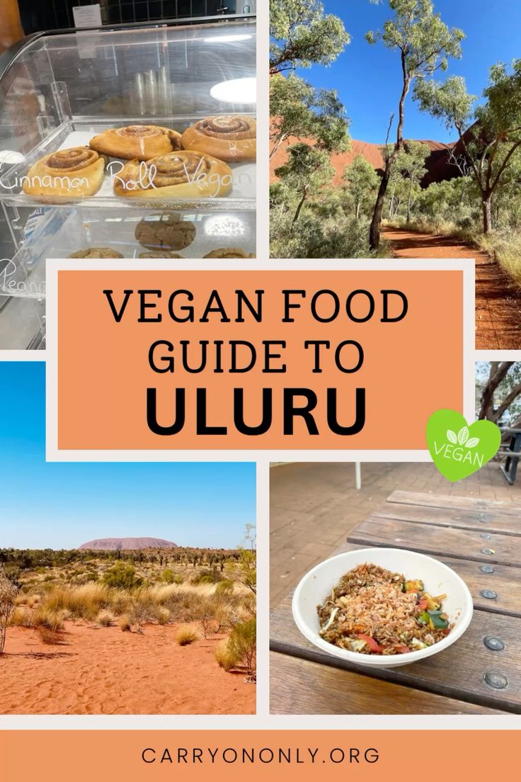 All the vegan and vegetarian food options at Uluru. Yulara, 