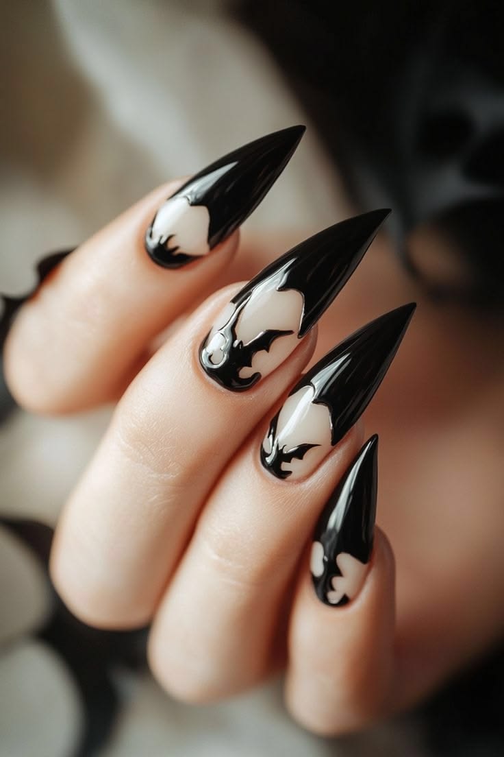 Make a bold statement this spooky season with these black ba