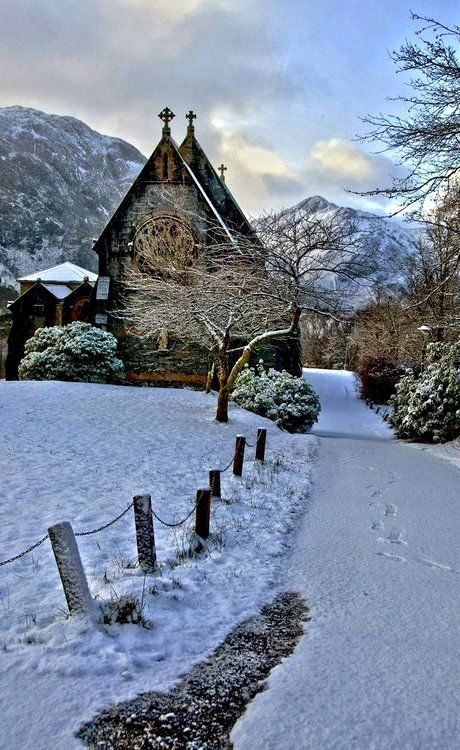 St. Mary and St. Finnan’s Catholic Church, Glenfinnan, Scotl