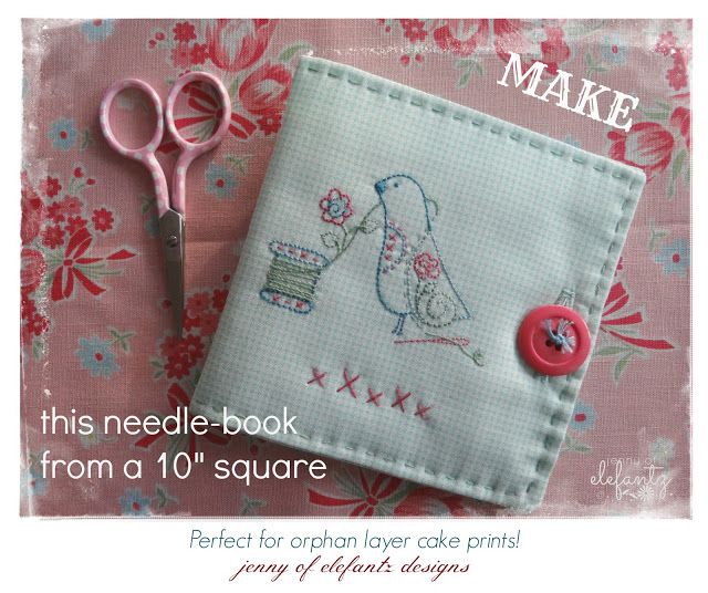 TUTORIAL - the simplest needle-book....