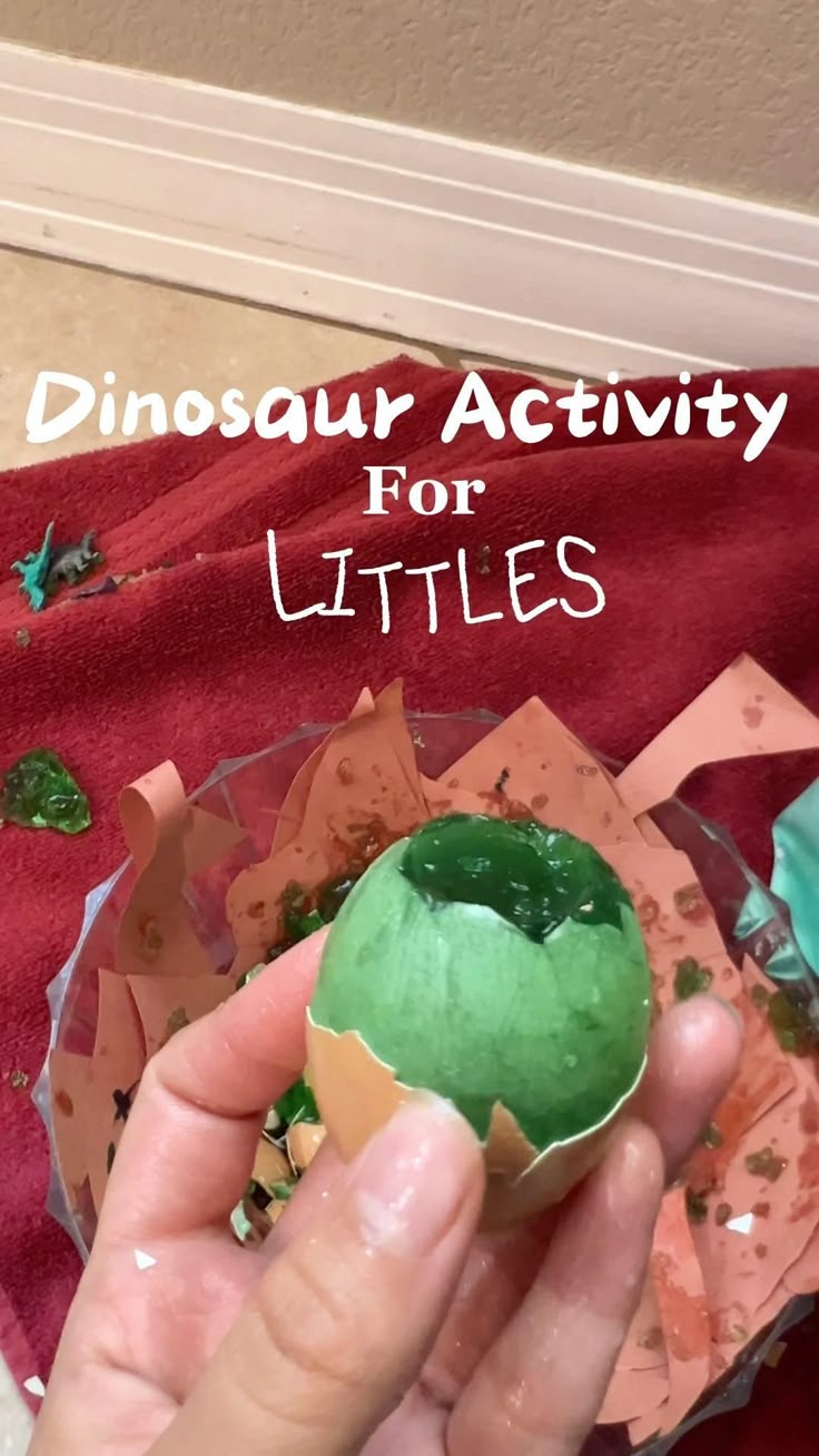 Dino Eggs 🦖🦕 this activity was soo fun!!! I saved the egg sh