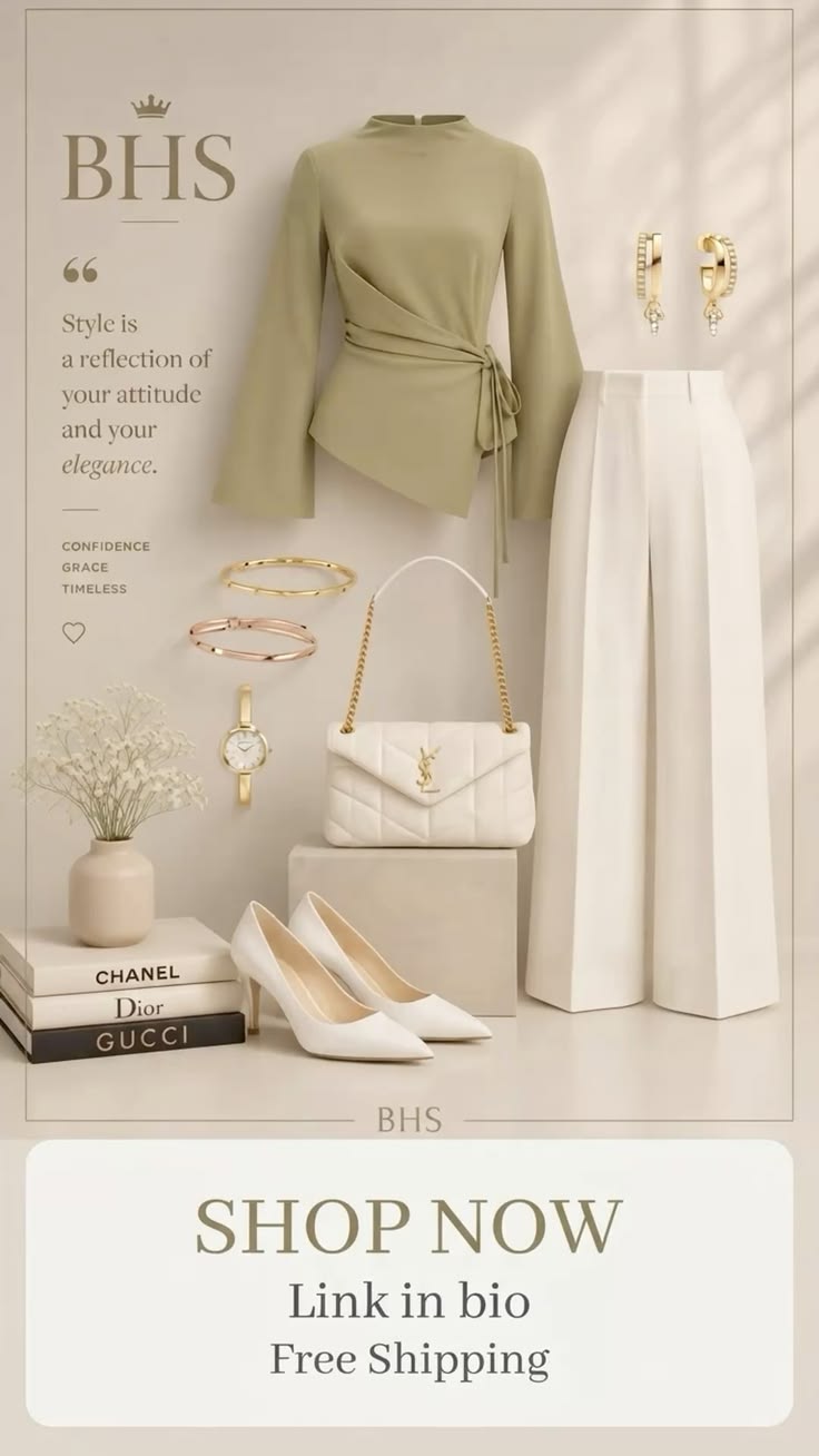 Elevate your everyday elegance with this stunning olive gree
