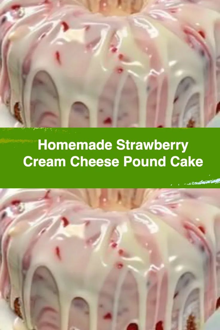 Indulge in this delectable Homemade Strawberry Cream Cheese 