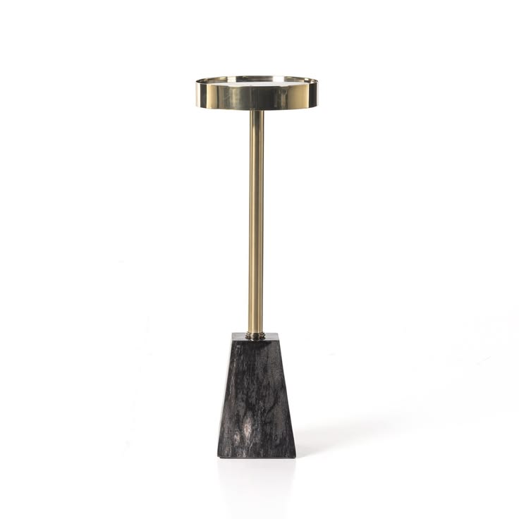 Galen End Table Dark Petrified Wood Four Hands