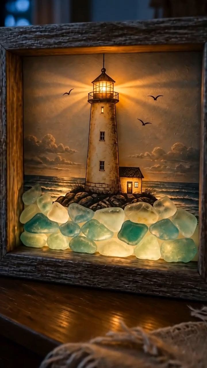 Bring the tranquility of the coast into your home. This ligh