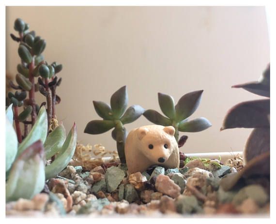 Bear Miniature  Bear Figurine  Bears  Handmade Bear