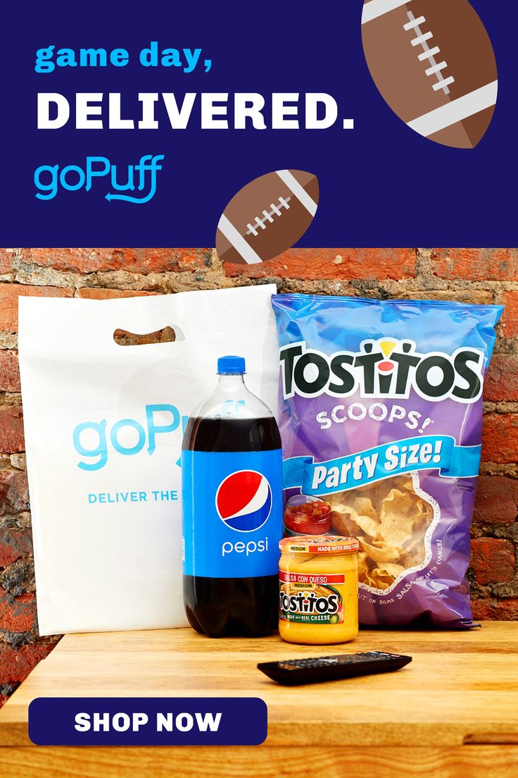 Get $10 off your first two orders with code: PTX goPuff deli