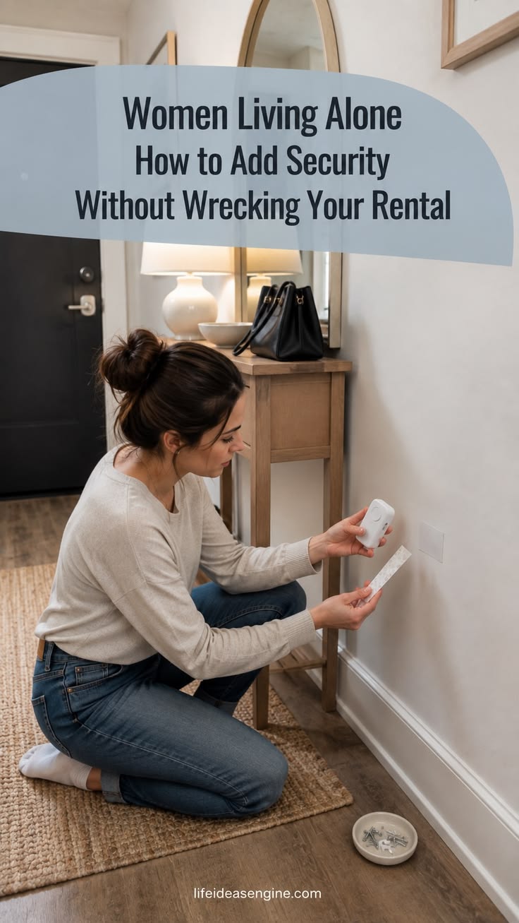 Apartment door and window security can be improved without t