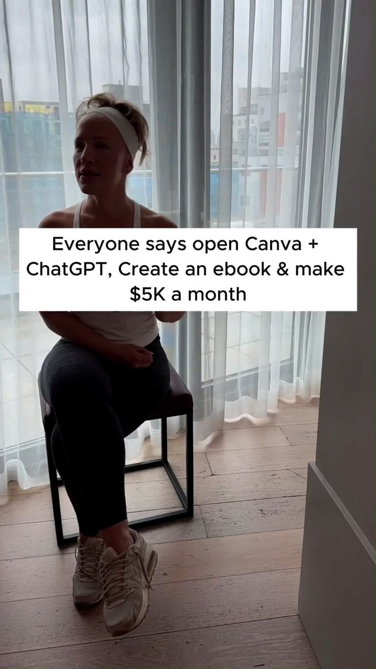 Everyone says: “Open Canva + ChatGPT, create an eBook, make 