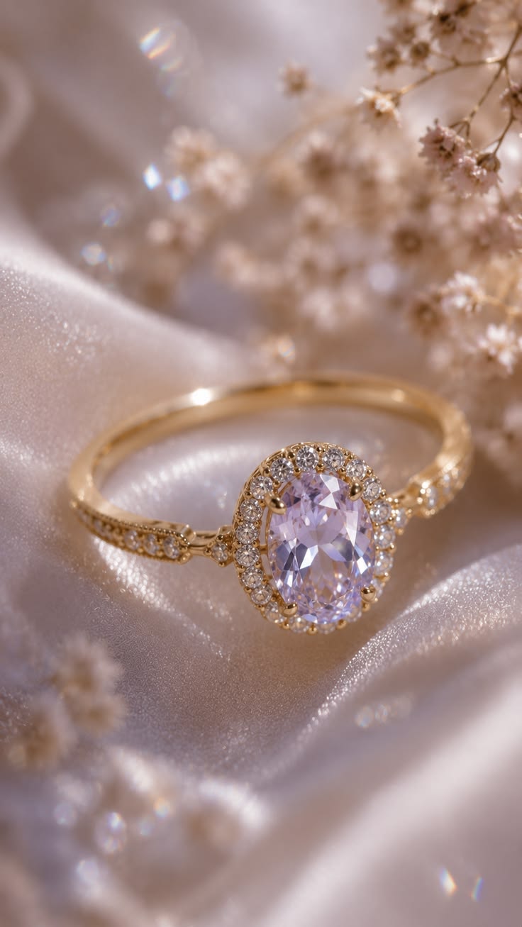 Dreaming over this dreamy gold ring catching the softest lig