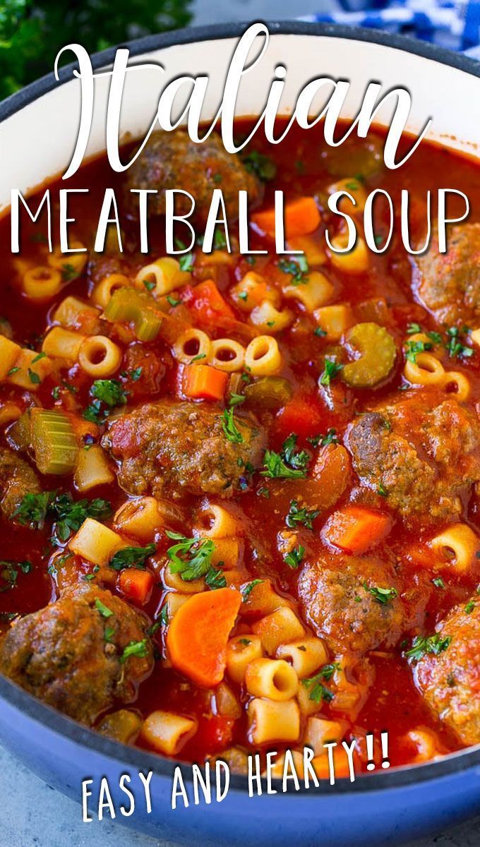 Dec 21, 2020 - This Italian meatball soup is tender beef mea
