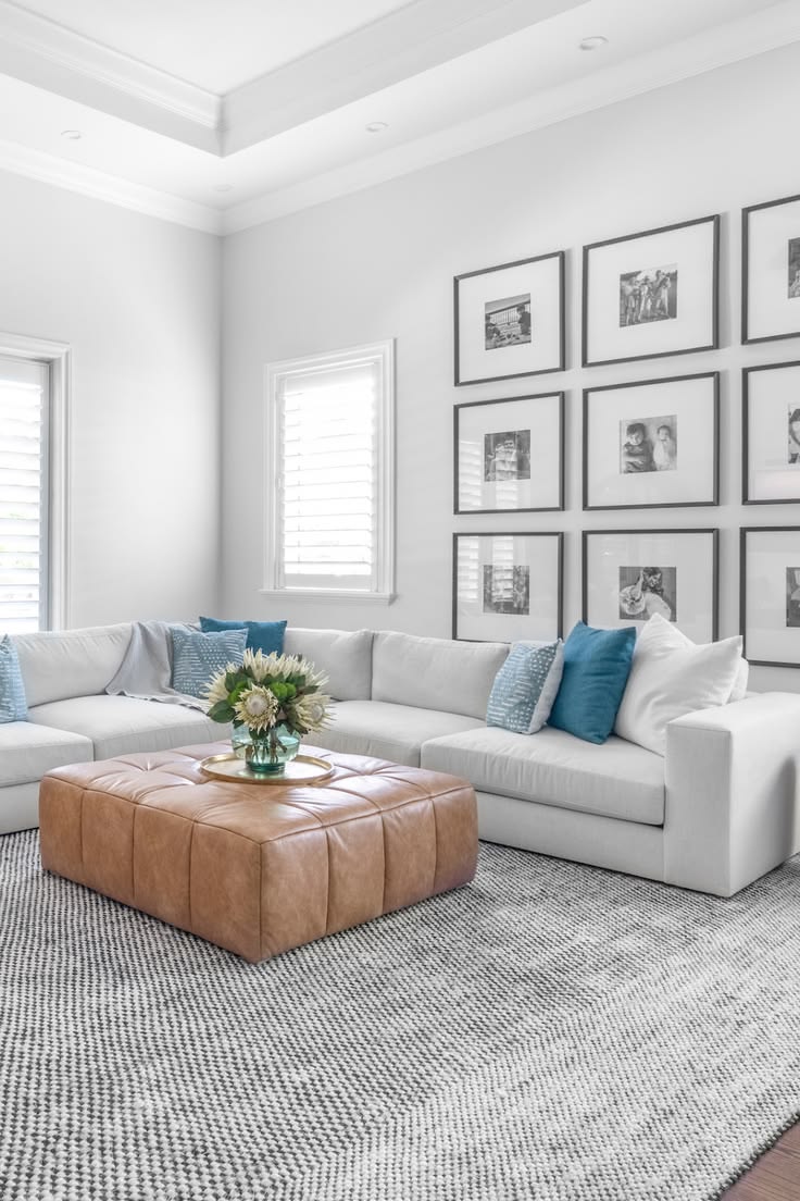 This South Miami family room proves beautiful homes can be b